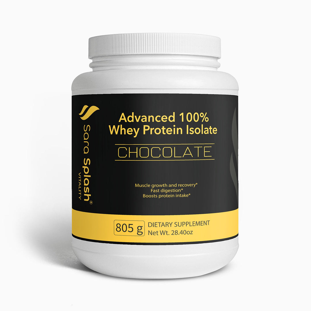 advanced 100% whey protein isolate (chocolate)