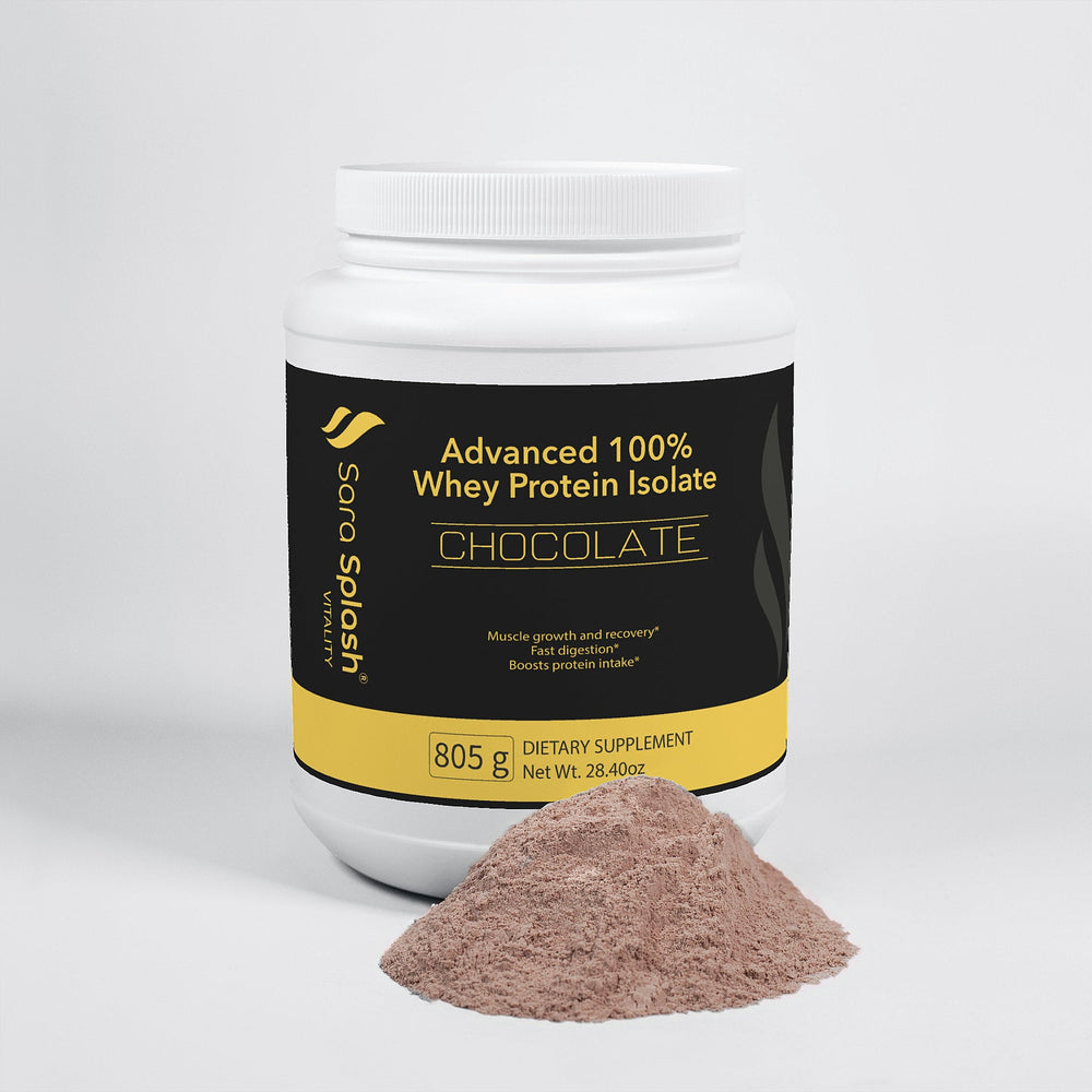 advanced 100% whey protein isolate (chocolate)