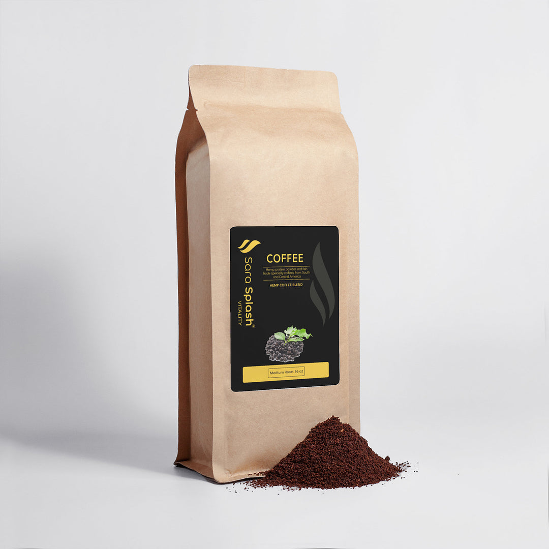 Hemp Coffee Blend - Medium Roast 16oz