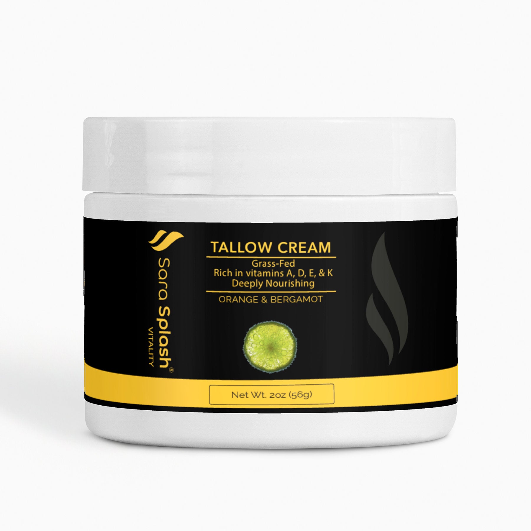 Tallow Cream Orange & Bergamot