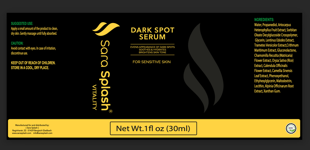 Dark Spot Serum for Sensitive Skin