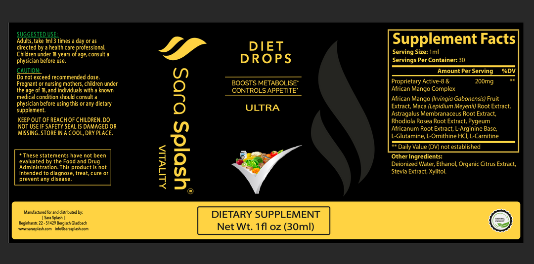 Diet Drops Ultra 1 oz