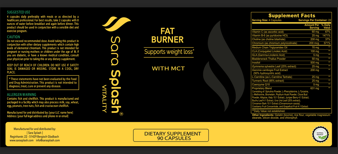 Fat Burner with MCT