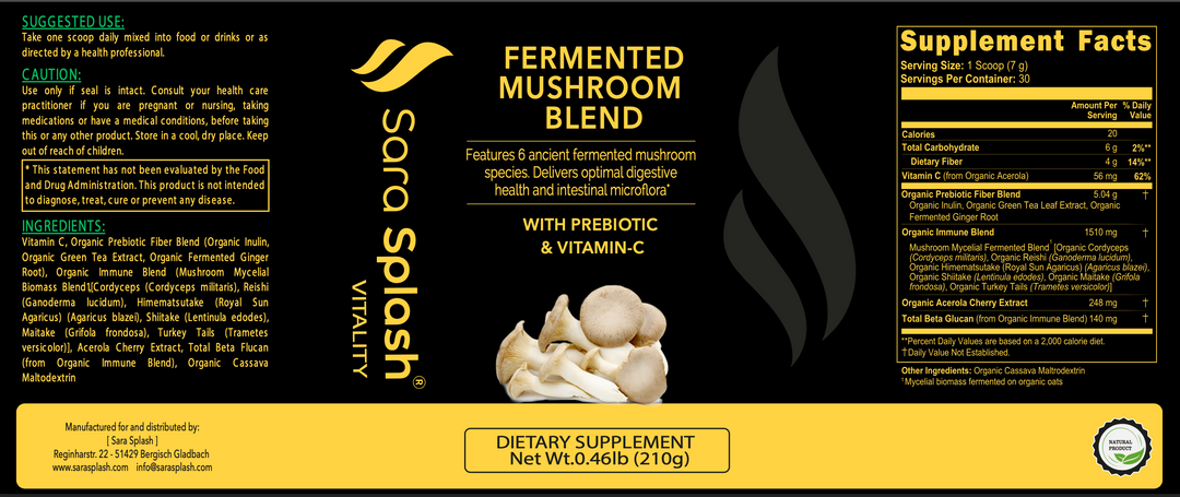 Fermented Mushroom Blend