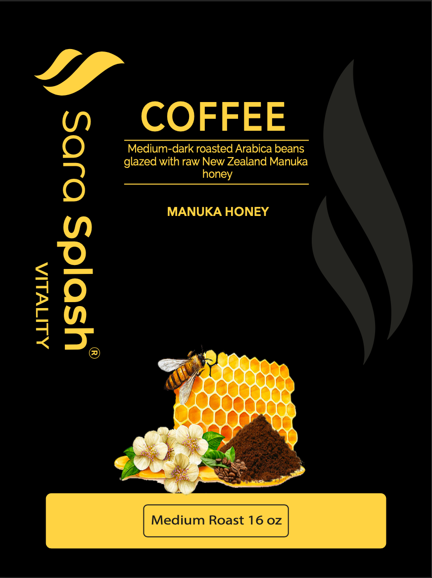 Manuka Honey Coffee 16oz