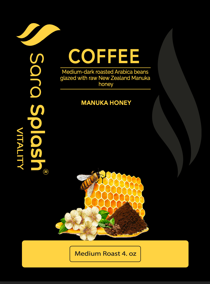 Manuka Honey Coffee 4oz