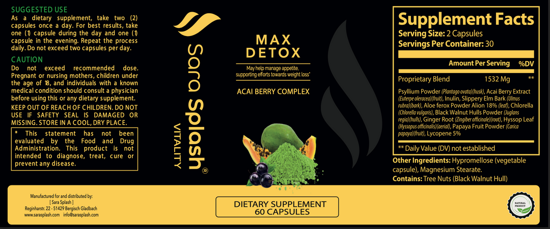 Max Detox (Acai detox)