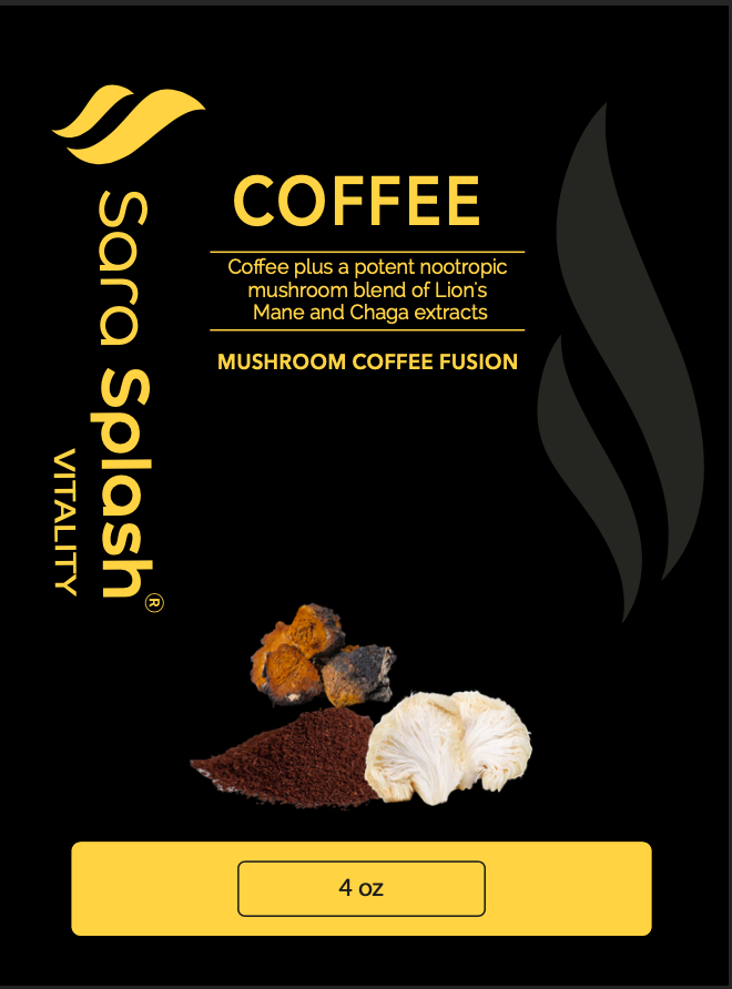 Mushroom Coffee Fusion - Lion’s Mane & Chaga 4oz