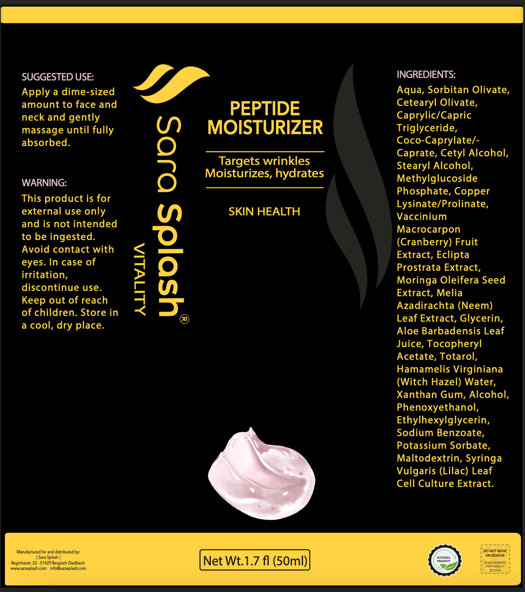 Peptide Moisturizer